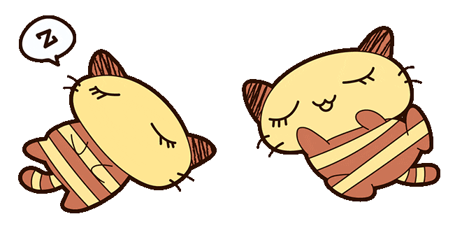 Sanrio Nemukko Nyago Animated Cursor