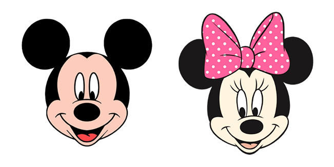 Mickey & Minnie Mouse Cursor