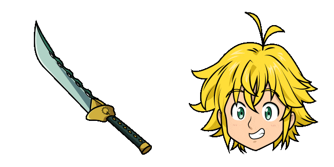 The Seven Deadly Sins Meliodas & Lostvayne Animated Cursor