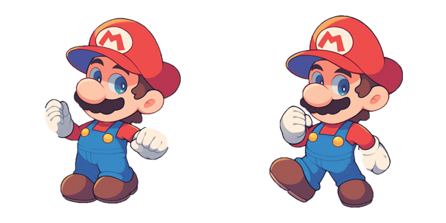 Happy Super Mario Cursor