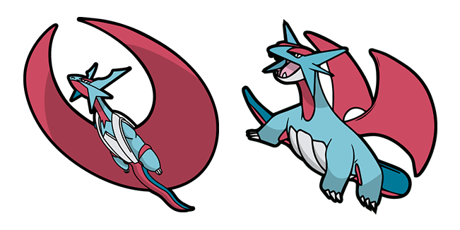 Pokemon Salamence Cursor