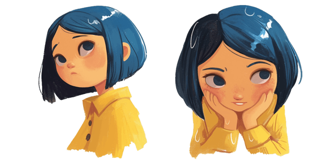 Coraline Character Cursor
