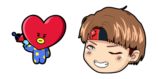 BTS V & Tata Cursor