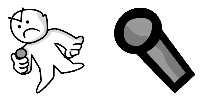 Friday Night Funkin’ Little Man & Mic Animated Cursor