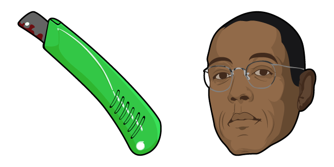 Breaking Bad Gustavo Fring & Knife Cursor
