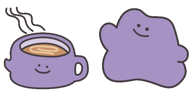 Pokemon Coffee Ditto Animated Cursor