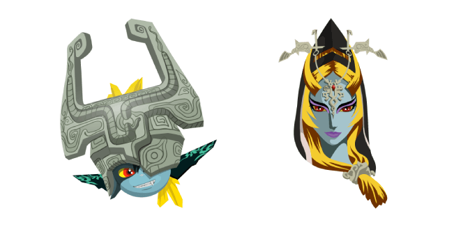 The Legend of Zelda Midna Imp & Midna Twili Cursor