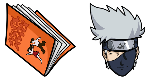 Naruto Kakashi Hatake & Icha Icha Cursor