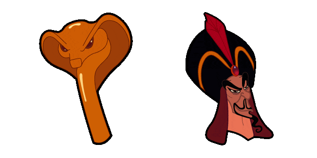 Aladdin Jafar & Snake Staff Animated Cursor
