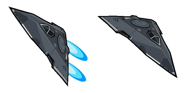 TR-3B Black Manta Animated Cursor