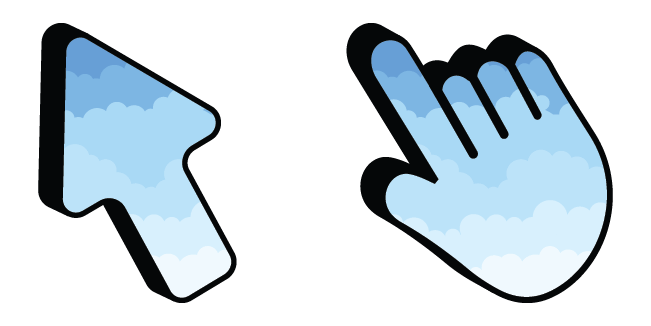 Clouds Texture Cursor