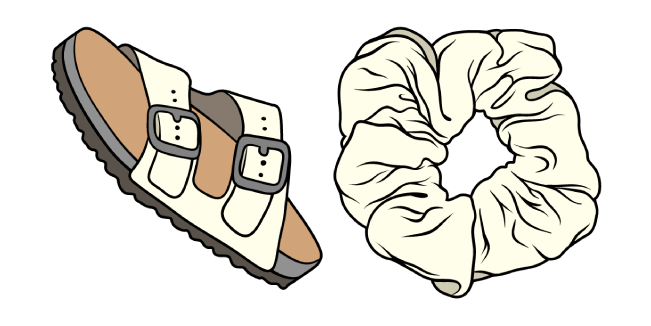 VSCO Girl Arizona Big Buckle & Scrunchie Cursor