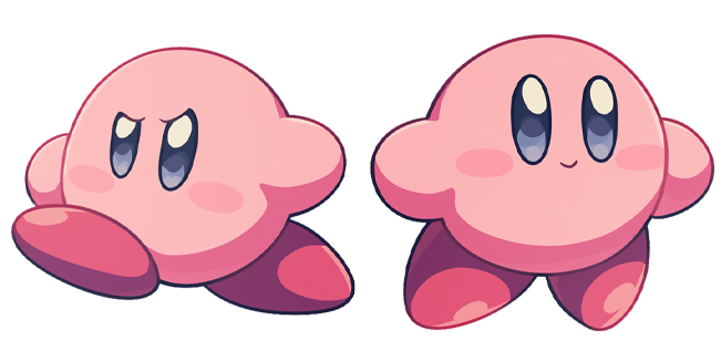 Angry & Happy Kirby Cursor