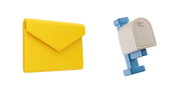 Paper Letter & Mailbox 3D Cursor