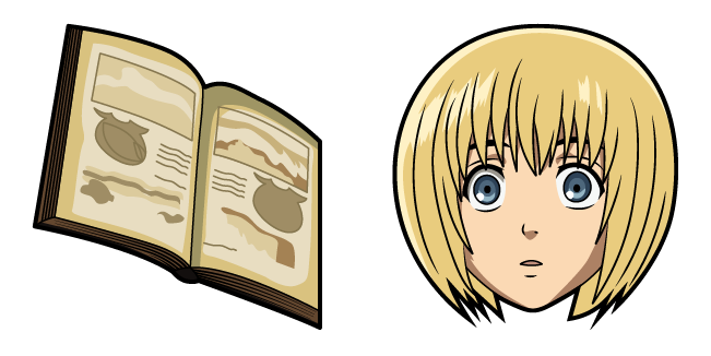 Attack on Titan Armin Arlert & Book Cursor