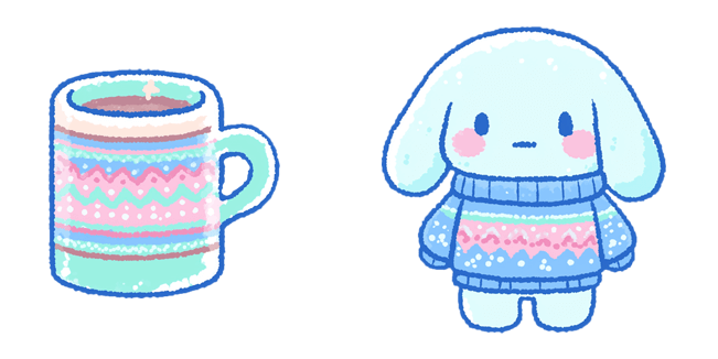 Winter Cinnamoroll & Cozy Mug Cursor