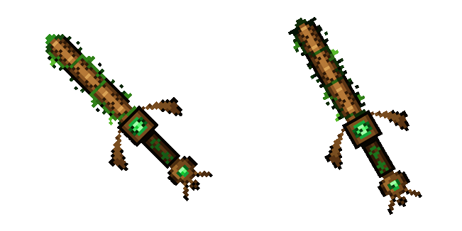 Elderwood Sword Pixel Animated Cursor