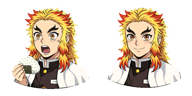 Demon Slayer Rengoku Umai! Animated Cursor