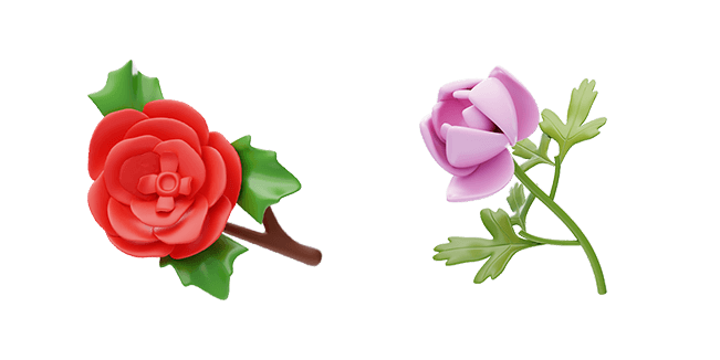 Begonia & Peony 3D Cursor