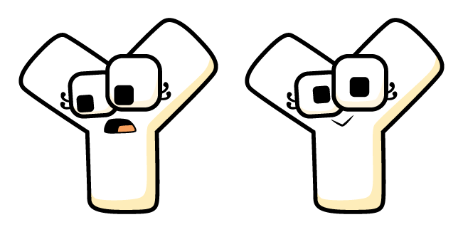 Alphabet Lore Y Cursor