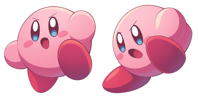 Frowned Kirby Cursor