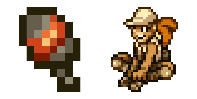 Metal Slug Fio Germi Pixel Cursor