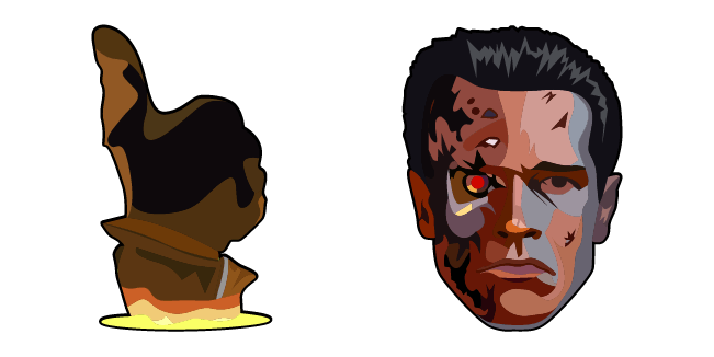 Terminator & Like Hand Cursor