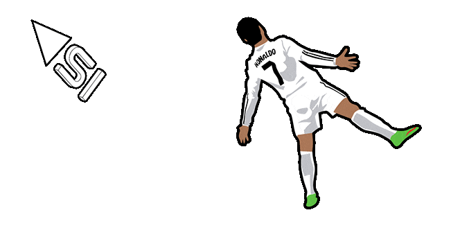 Cristiano Ronaldo Siuuuu Meme Animated Cursor