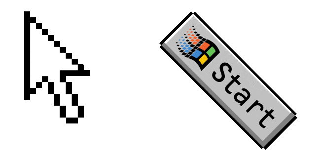 Windows 95/98 Start Button Animated Cursor