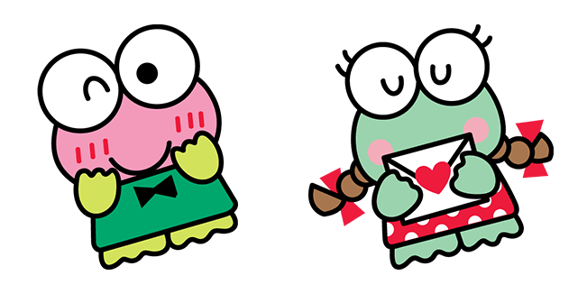 Sanrio Valentine’s Day Keroppi & Pikki Cursor