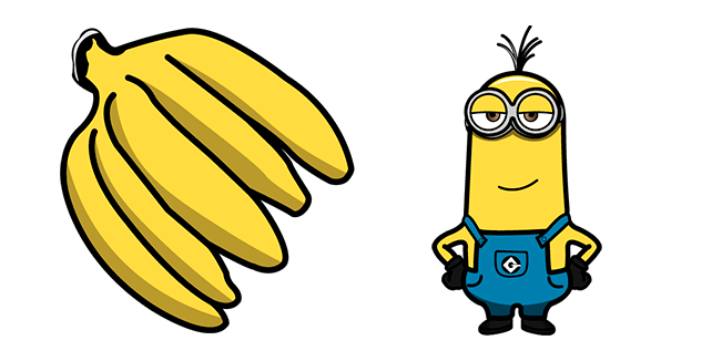 Minions Kevin & Bananas Cursor