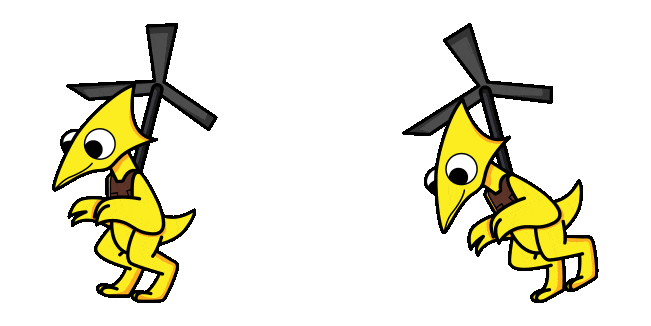Rainbow Friends Yellow Animated Cursor