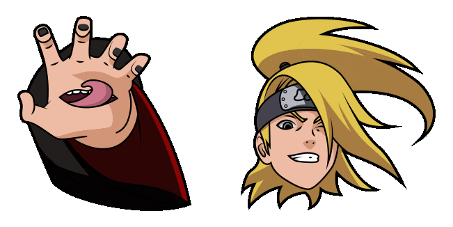 Naruto Deidara Animated Cursor