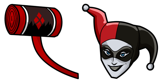 Harley Quinn & Mallet Cursor