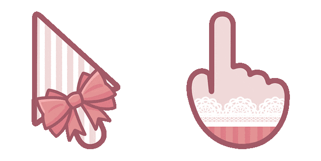 Coquette Texture Animated Cursor