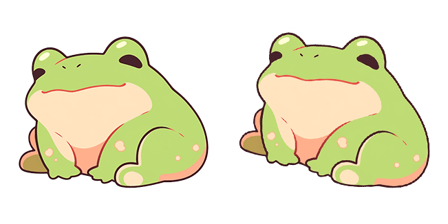 Cute Fat Frog Cursor