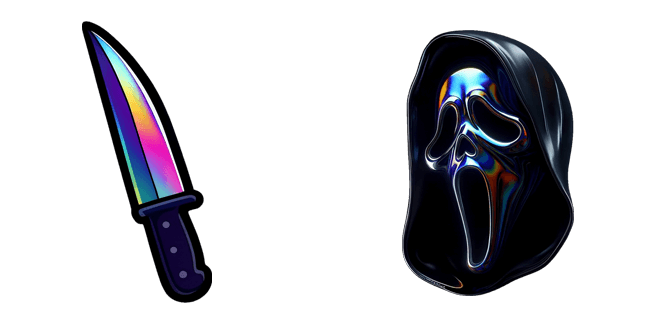 Scream Ghostface Holographic Cursor