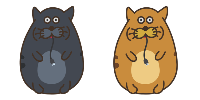 Doodle Cats USB Mouse Cursor