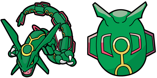 Pokemon Rayquaza & Egg Cursor