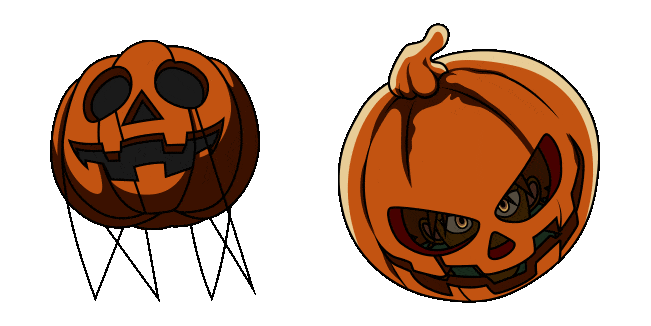 Halloween Cowboy Bebop Edward & Balloon Animated Cursor