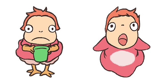 Ponyo Chicken & Sister Cursor