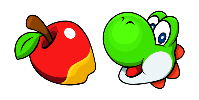 Super Mario Yoshi & Apple Cursor