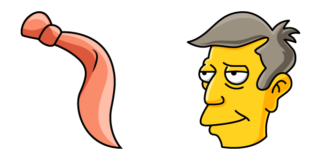 The Simpsons Seymour Skinner & Tie Cursor