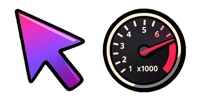 Tachometer & Arrow Cursor