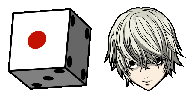 Death Note Near & Dice Animated Cursor