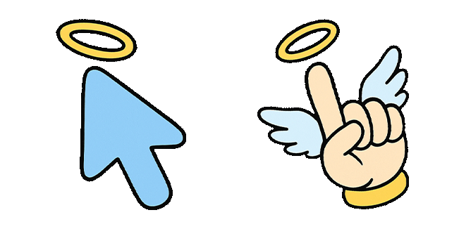 Heavenly Arrow & Hand Animated Cursor