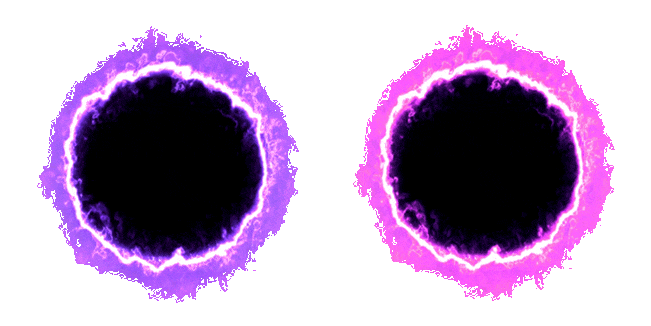 Purple & Pink Portal Animated Cursor