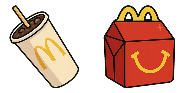 McDonalds Coca-Cola & Happy Meal Cursor