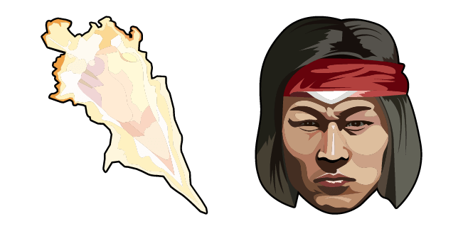 Mortal Kombat Liu Kang & Flame Fist Cursor