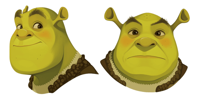 Cute Shrek Cursor